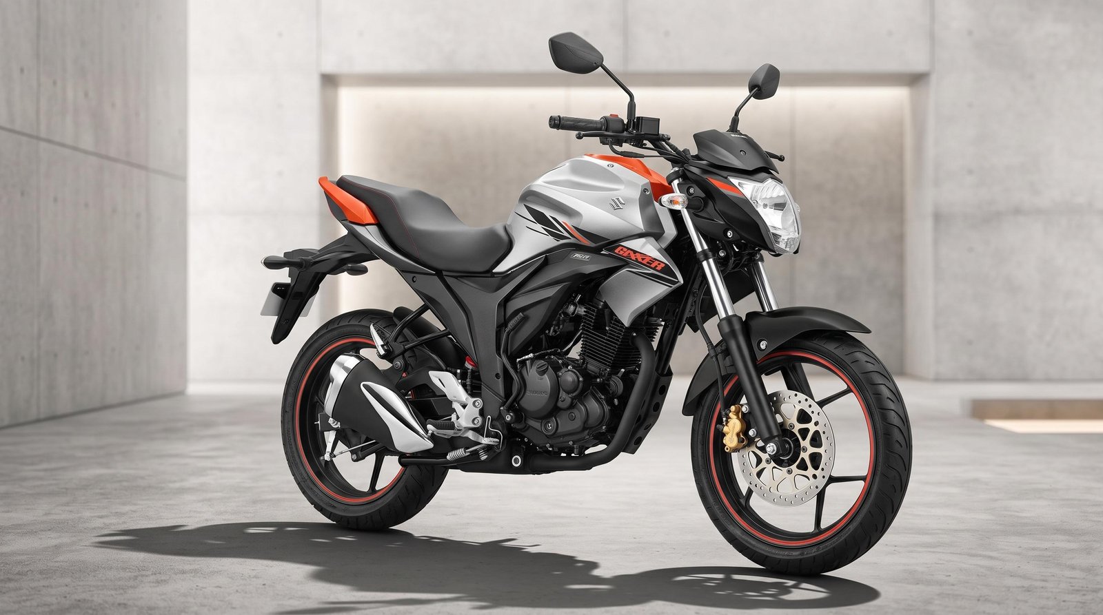 Suzuki Gixxer Monotone 2026 Orange 155cc
