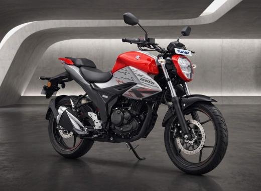 Suzuki Gixxer Monotone 2026 Silver Orange 155cc