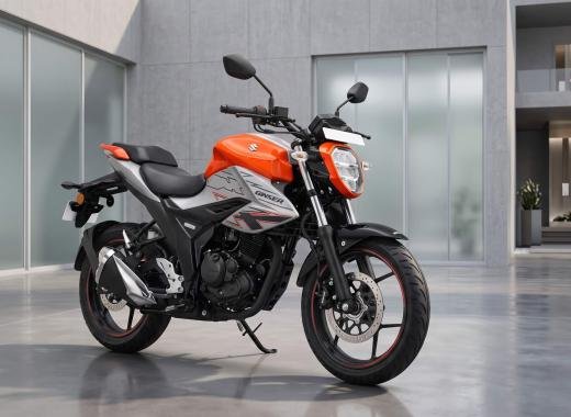 Suzuki Gixxer Monotone 2026 Silver Orange 155cc