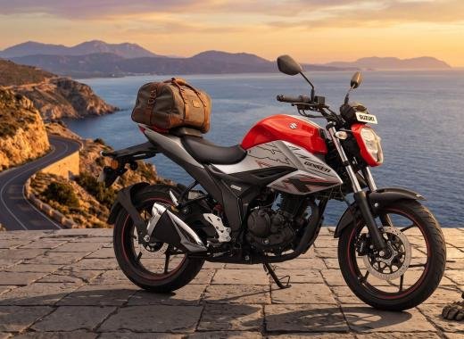 Suzuki Gixxer Monotone 2026 Silver Orange 155cc