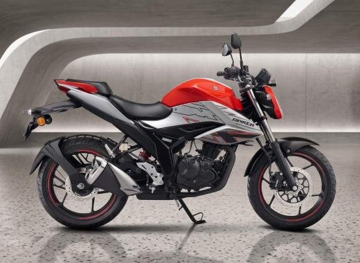 Suzuki Gixxer Monotone 2026 Silver Orange 155cc