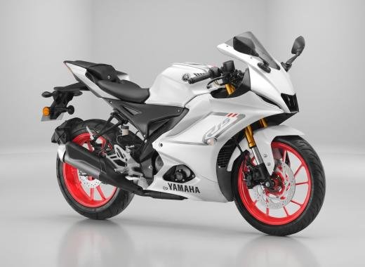 Yamaha R15 V4 R3 Graphics 155cc — 2026 White