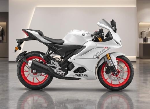 Yamaha R15 V4 R3 Graphics 155cc — 2026 White
