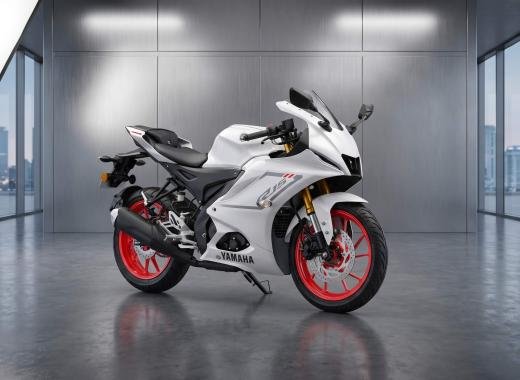 Yamaha R15 V4 R3 Graphics 155cc — 2026 White